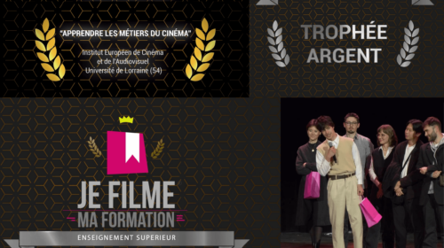 Médaille d’Or & Médaille d’Argent – Je filme ma formation