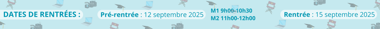 DATES DE RENTRÉES