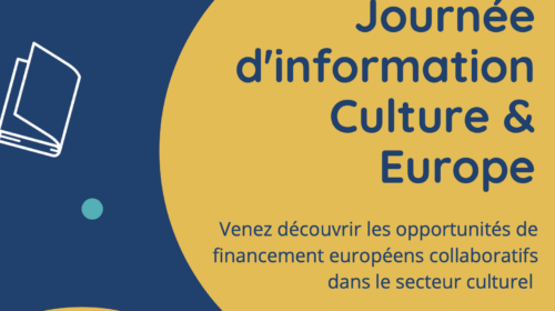 Journée d&rsquo;information Culture & Europe